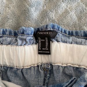 Forever 21 Paperbag Mom jeans
